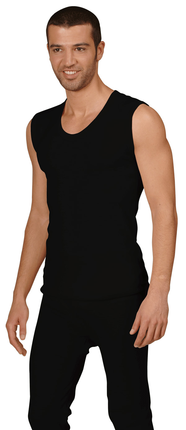 Men's thermal sleeveless t-shirt