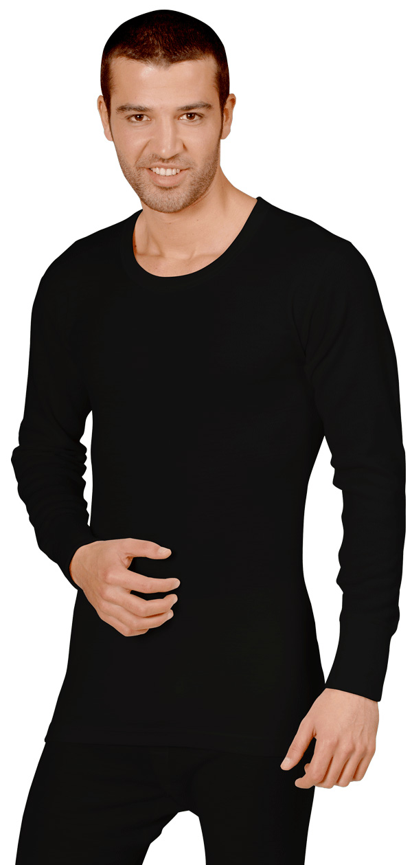 Men's thermal long sleeve t-shirt